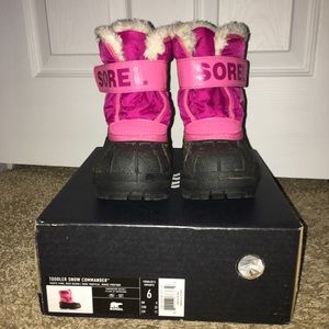 Sorel Toddler Snow Commander Boots - Size 6